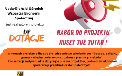 Nabór do projektu Łap Dotacje