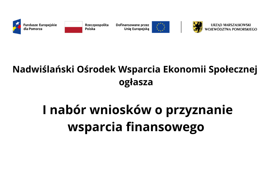 I nabór wniosków o przyznanie wsparcia finansowego