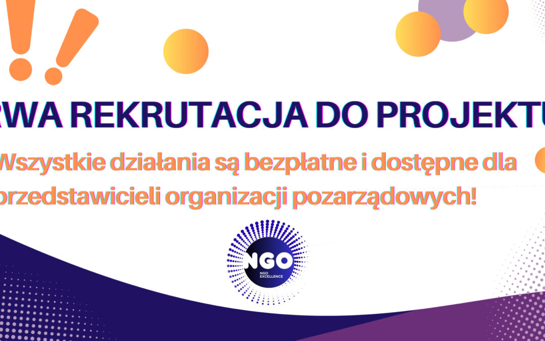 Rekrutacja do projektu NGO Excellence