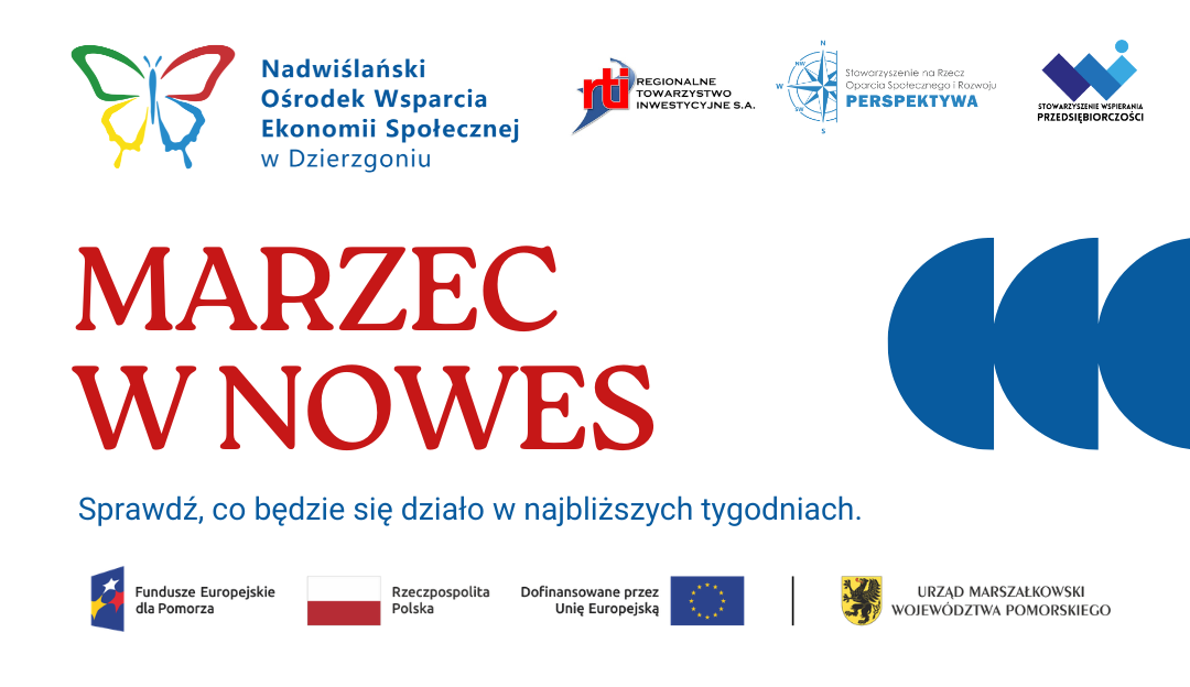 Marzec w NOWES – sprawdź, co będzie się działo w najbliższych tygodniach